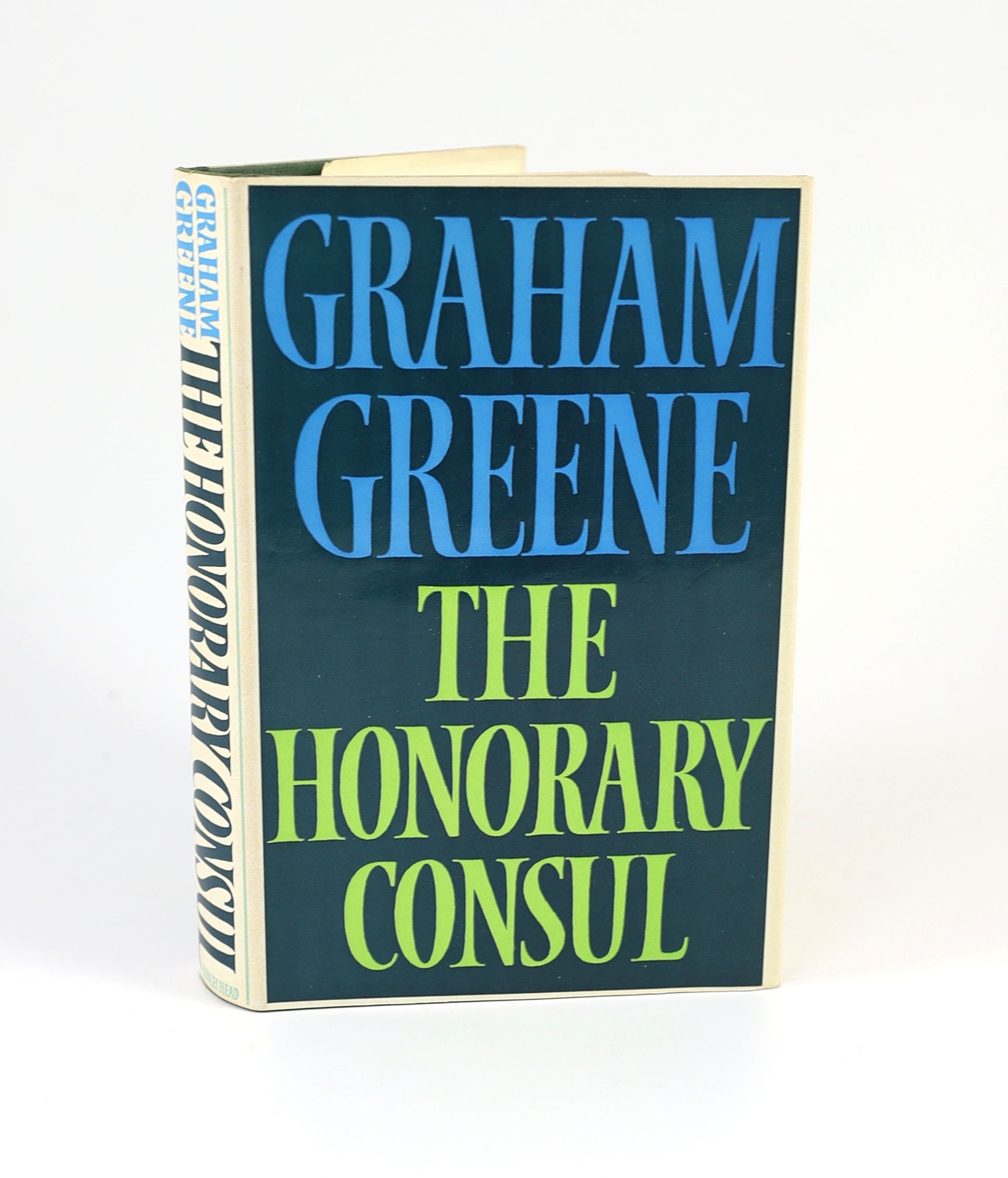 Greene, Graham - The Honorary Consul, 1st edition, in unclipped d/j, The Bodley Head, London, 1973